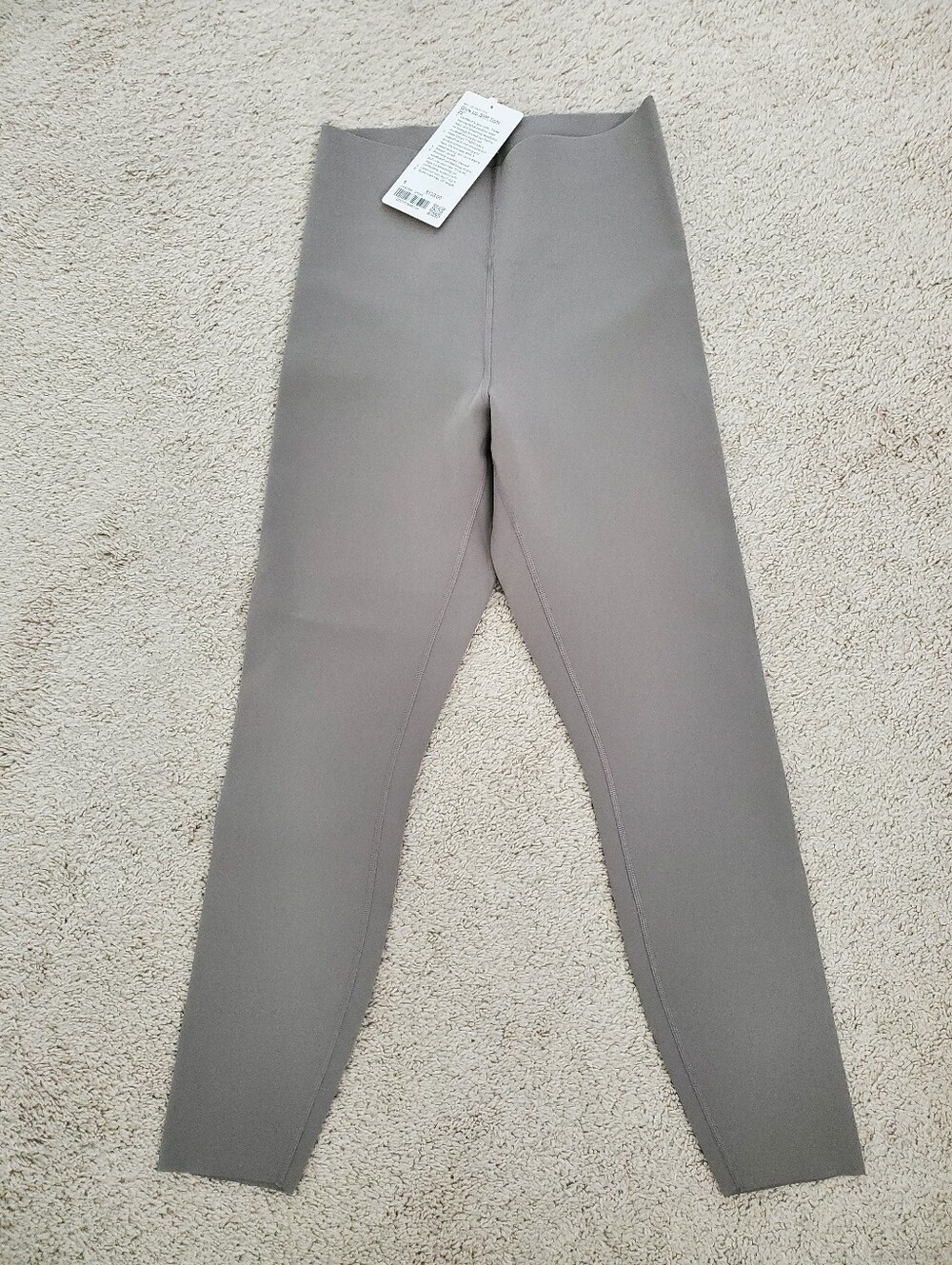 NWT Lululemon Glow Up SHR Tight 25" Warm Ash Grey